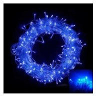 Гирлянда электр. 300л. LED синяя 18м (65946)