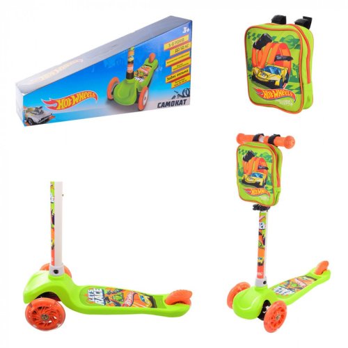 Самокат детский 3-х колес. Hot Wheels LS2115