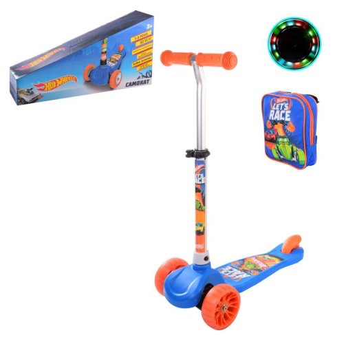Самокат детский 3-х колес. Hot Wheels LS2118