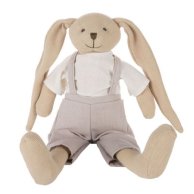 Игрушка мягкая Canpol babies Кролик - бежевая 80/200_bei