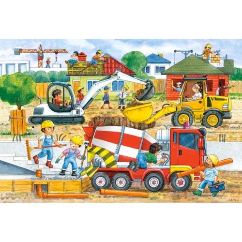 Пазлы Castorland 40maxi эл. Реконструкция