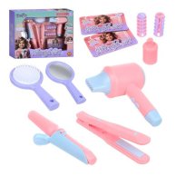 Игровой набор Парикмахер фен, плойка 2 шт, расческа, зеркало, бигуди F2360
