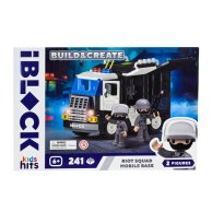 Конструктор IBlock Junior Kids Hits Мобильная база Отряда спецназа, 241 деталь KH42/004/3