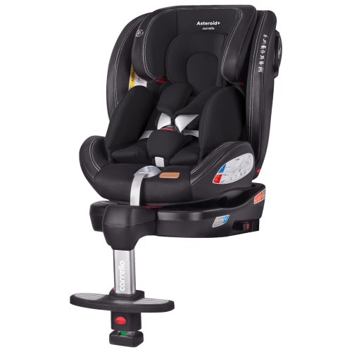 Автокресло Carrello Asteroid+ 0+1/2/3 ISOFIX с поворотом и опорной стойкой CRL-15801 Onyx Black
