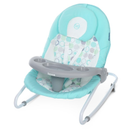 Укачивающий центр El Camino Качели-шезлонг ME 1028 Sensa Circles Aqua Mint