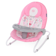 Укачивающий центр El Camino Качели-шезлонг ME 1028 Sensa Circles Pink