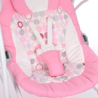 Укачивающий центр El Camino Качели-шезлонг ME 1028 Sensa Circles Pink