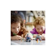 Конструктор Lego Marvel Мотоциклы Черной Вдовы и Капитана Америка, 130 деталей 76260
