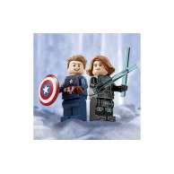 Конструктор Lego Marvel Мотоциклы Черной Вдовы и Капитана Америка, 130 деталей 76260