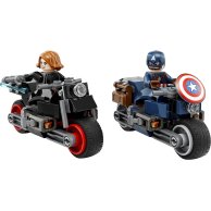 Конструктор Lego Marvel Мотоциклы Черной Вдовы и Капитана Америка, 130 деталей 76260