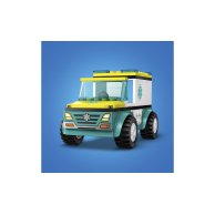 Конструктор Lego City Карета скорой помощи и сноубордист, 79 деталей 60403