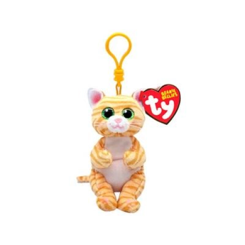 Мягкая игрушка-брелок TY Beanie Bellies Котенок Mango, 12 см 43112