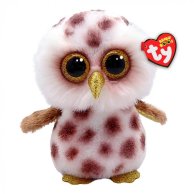Мягкая игрушка TY Beanie Boo's Сова Whoolie, 15 см 36574