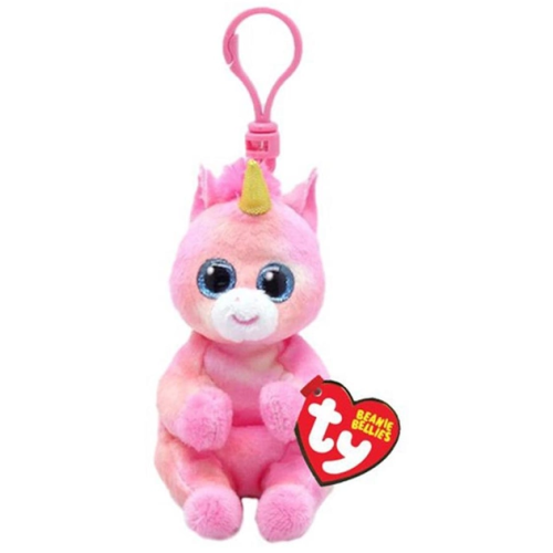 Мягкая игрушка-брелок TY Beanie Bellies Единорог Skylar, 12 см 43102