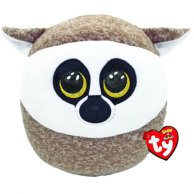 Мягкая игрушка-подушка TY Squish-a-Boo\'s Лемур Linus, 20 см 39220