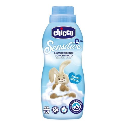 Смягчитель тканей Chicco для детского белья Sensitive Sweet Talcum, 750 мл 67294.20