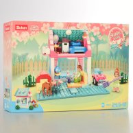 Конструктор Sluban Дом, 244 детали M38-B0821