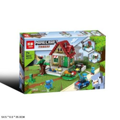 Конструктор Leduo MINECRAFT 637дет (6013BT)