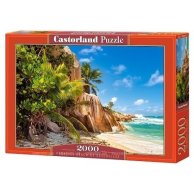 Пазл Casterland 2000 эл.Райский пляж Сейшелы