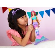 Кукла-русалочка Mattel Сияющий хвостик Barbie Дримтопия HDJ36