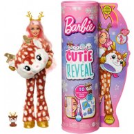 Кукла Barbie "Cutie Reveal" серии "Зимний блеск" - оленя HJL61