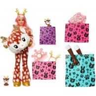 Кукла Barbie "Cutie Reveal" серии "Зимний блеск" - оленя HJL61