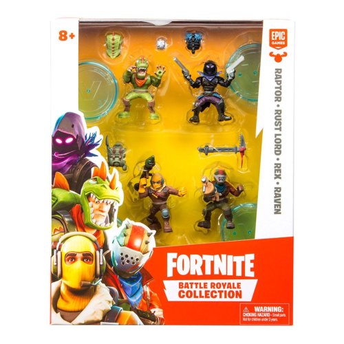 Fortnite - раптор, ворон, рекс, повелитель ржавчины