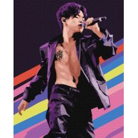 Картина по номерам Идейка Мелодия голоса, 40х50 см к-поп k-pop KHO8376