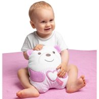 Мягкая музыкальная игрушка Chicco Успокаивающий медвежонок, розовая 12266.10