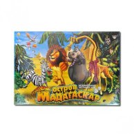Игра маленькая настольная "Остров Мадагаскар" рус.(DTG31-0)