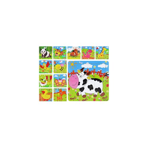 Деревянная игрушка Пазлы MD 0407