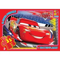 Пазлы ТМ "G-Toys" из серии "Тачки" (Z10186)