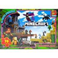 Пазлы ТМ "G-Toys" из серии "Minecraft" (майнкрафт) (MC785)