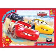 Пазлы ТМ "G-Toys" из серии "Тачки" (Z10190)