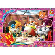 Пазлы ТМ "G-Toys" из серии "44 котенка" (YT54)