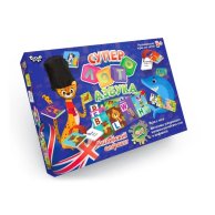 Настольная развлекательная игра "Суперлото" Азбука рус / англ (СЛА-01RE)