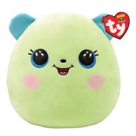 Мягкая игрушка-подушка TY Squish-a-Boo\'s Зеленый мишка Clover, 20 см 39227