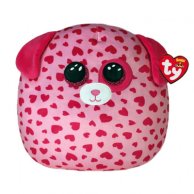 Мягкая игрушка-подушка TY Squish-a-Boo\'s Розовый пес Tickle, 20 см 39304