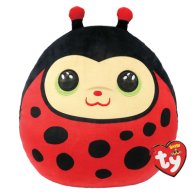 Мягкая игрушка-подушка TY Squish-a-Boo\'s Божья коровка Izzy, 40 см 39325