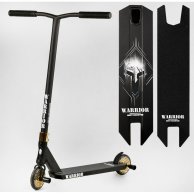 Самокат трюковый Best Scooter Warrior Т-50615, сверхпрочный, колеса 120мм, пеги, подшипники ABEC-9