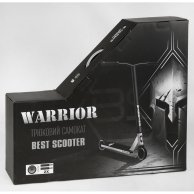 Самокат трюковый Best Scooter Warrior Т-50615, сверхпрочный, колеса 120мм, пеги, подшипники ABEC-9
