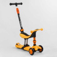 Самокат-велобег 3в1 трехколесный Best Scooter, колеса PU со светом BS-50584