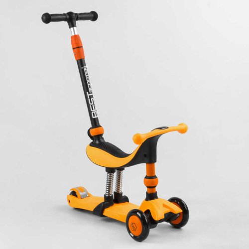 Самокат-велобег 3в1 трехколесный Best Scooter, колеса PU со светом BS-50584