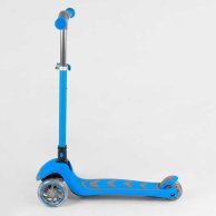 Детский трехколесный самокат Best Scooter Складная конструкция, голубой 38603