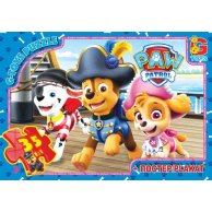 Пазлы ТМ "G-Toys" из серии "Paw Patrol" (щенячьем патруль) (PW0822)