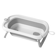 Ванночка складная с вкладышем для младенца Carrello Mira CRL-17103 Cloud Grey