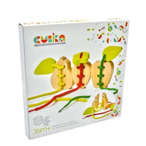 Cubika Игра шнуровка Фрукт(14811)