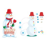 Игрушка ТехноК Набор для снеговика 6498