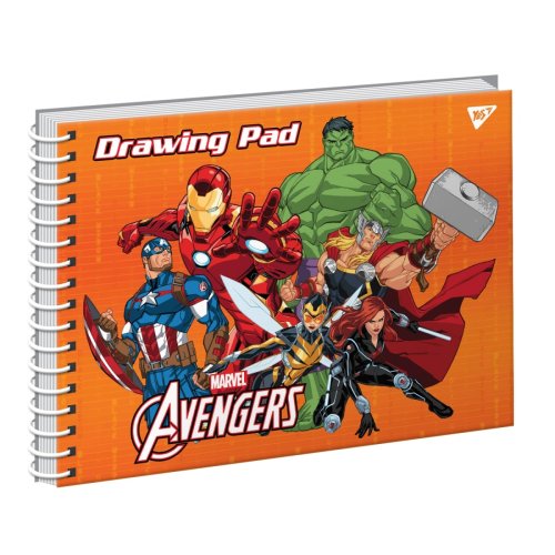 Альбом для рисования А4 20 Yes Спираль Marvel (130474)