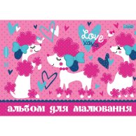 Альбом для рисования А4 28 л. 1Вересня  Скоба С Перфорацией (130432)
